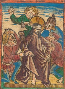 zesměšňování Krista, c. 1490. od Unbekannt