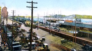 Montreal Harbour, Montreal, Kanada, c1900 od Unbekannt