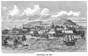 Montreal v roce 1729, 1877 od Unbekannt