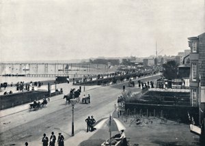 Morecambe - Promenáda, 1895 od Unbekannt