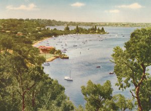 Mosman Bay, Keanes Point, Peppermint Grove, c1947. od Unbekannt