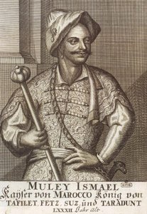 Moulay Ismaïl Ibn Sharif, král Maroka, 1726 od Unbekannt
