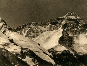 Mount Everest ze základního tábora, c1918-c1939. od Unbekannt