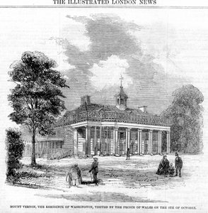Mount Vernon, rezidence Washingtonu, 19. století od Unbekannt