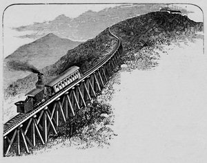 Železnice Mount Washington, 1883 od Unbekannt