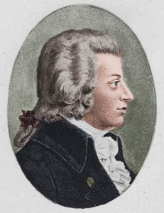 Mozart., 1895. od Unbekannt