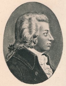 Mozart., 1895. od Unbekannt