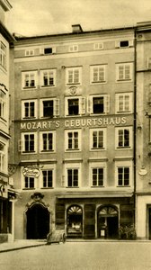 Mozartův rodný dům, Salzburg, Rakousko, c1935. od Unbekannt