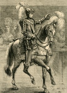 Pan Dymoke, The Kings Champion, 1881. od Unbekannt