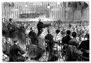 Pan Gladstone v Leedsu, konec 19. století od Unbekannt