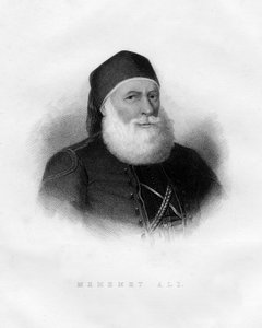 Muhammad Ali Pasha, místokrál Egypta, 19. století od Unbekannt