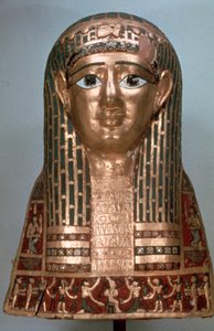 Mumiová maska dámy, pozdní období, 1085-332 př.nl od Unbekannt