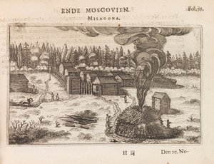 Pižmová, Milagona. Ilustrace k knize Antonis Goeteeris Journael vande legatie..., c1616-1617. od Unbekannt