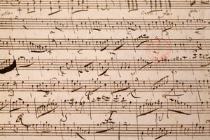Hudba, Wolfgang Amadeus Mozart, Paříž, Francie od Unbekannt