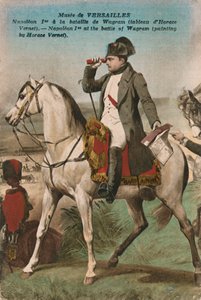 Napoleon v bitvě u Wagramu, 1809, kolem 1010. od Unbekannt