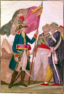 Napoleon v Egyptě, 1799 od Unbekannt