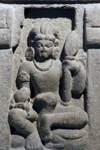 Národní muzeum Indie, Dillí. Karttikeya. Gupta, 6. století našeho letopočtu, Váránasí (Uttarpradéš). Kámen. Detail. Indie. od Unbekannt