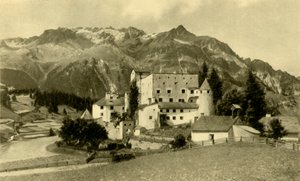 Hrad Naudersberg, Nauders, Rakousko, c1935. od Unbekannt