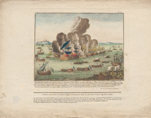 Námořní bitva mezi ruskou a osmanskou flotilou v Černém moři 28. a 29. června 1788 1788. od Unbekannt