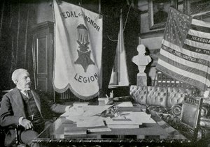 Nelson A Miles, generál americké armády, ve svém velitelství, 1898 od Unbekannt