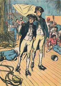 Nelson o vítězství u Trafalgaru, c1907 od Unbekannt