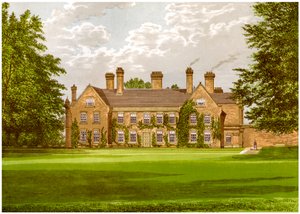 Nether Hall, Suffolk, domov rodiny Greene, c1880 od Unbekannt