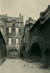 New College Gate and Lane, 1902. od Unbekannt