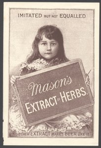 Newball and Mason Extract of Herbs, 1890s od Unbekannt