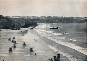 Newquay – Tiché místo ke koupání, 1895 od Unbekannt