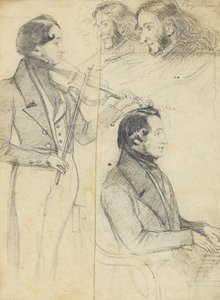Niccolò Paganini 1782-1840 od Unbekannt