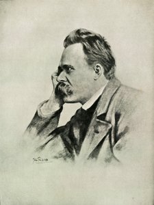 Nietzsche, 1919. od Unbekannt