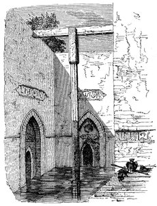 Nilometr na ostrově Roda, Káhira, Egypt, c1895 od Unbekannt