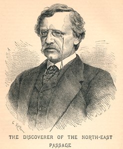 Nils Adolf Erik Nordenskiold, 1832-1901, polární průzkumník, 1893 od Unbekannt