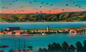 Severní ostrov. Americká námořní letecká stanice. San Diego, Kalifornie, c1941 od Unbekannt