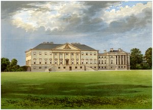 Nostell Priory, Yorkshire, domov rodiny Winnů, c1880 od Unbekannt