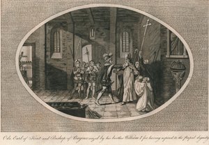 Odo, hrabě z Kentu a biskup z Bayeux, zajat jeho bratrem Vilémem I., 1082 1793 od Unbekannt