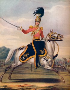 Důstojník 17th Lancers, c1833. 1914 od Unbekannt
