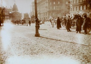 Ochotny Ryad Hunting Row, Moskva, Rusko, 16. března 1911 od Unbekannt