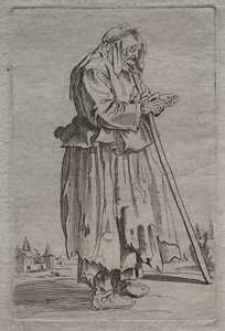 Stará žebračka, 1600s. od Unbekannt
