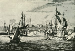 Old Fort William, od řeky 1736, 1925. od Unbekannt