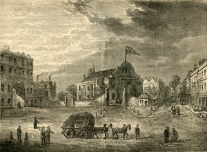 Old Kensington Church, asi 1750, c1876. od Unbekannt