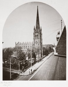 Old Trinity Church, New York City, New York, USA, c 1865 od Unbekannt