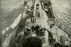 Na palubě francouzského dreadnoughtu, 1919. od Unbekannt