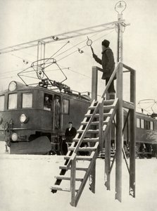 Na trase Laponského expresu, 1935-36. od Unbekannt