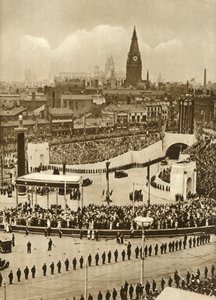 Otevření tunelu Mersey, Liverpool, 18. července 1934, 1935. od Unbekannt