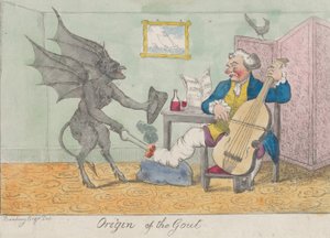 Původ dny, ca. 1810. od Unbekannt