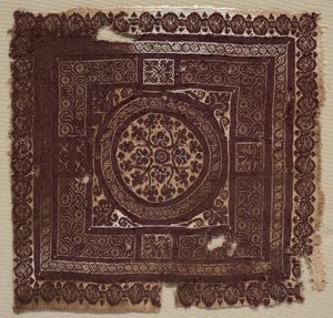 Ornament se symbolickými prokládanými uzly, 400-600. od Unbekannt