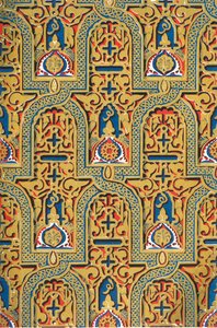 Ornamenty na panelech, Hall of Ambassadors, 1907. od Unbekannt