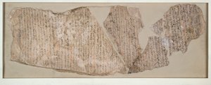 Ostracon, vepsaný hieraticky, XIX. dynastie c1292 př.nl - c1190 př.nl od Unbekannt