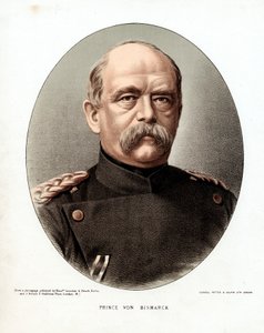Otto von Bismarck, německý státník, c1880 od Unbekannt